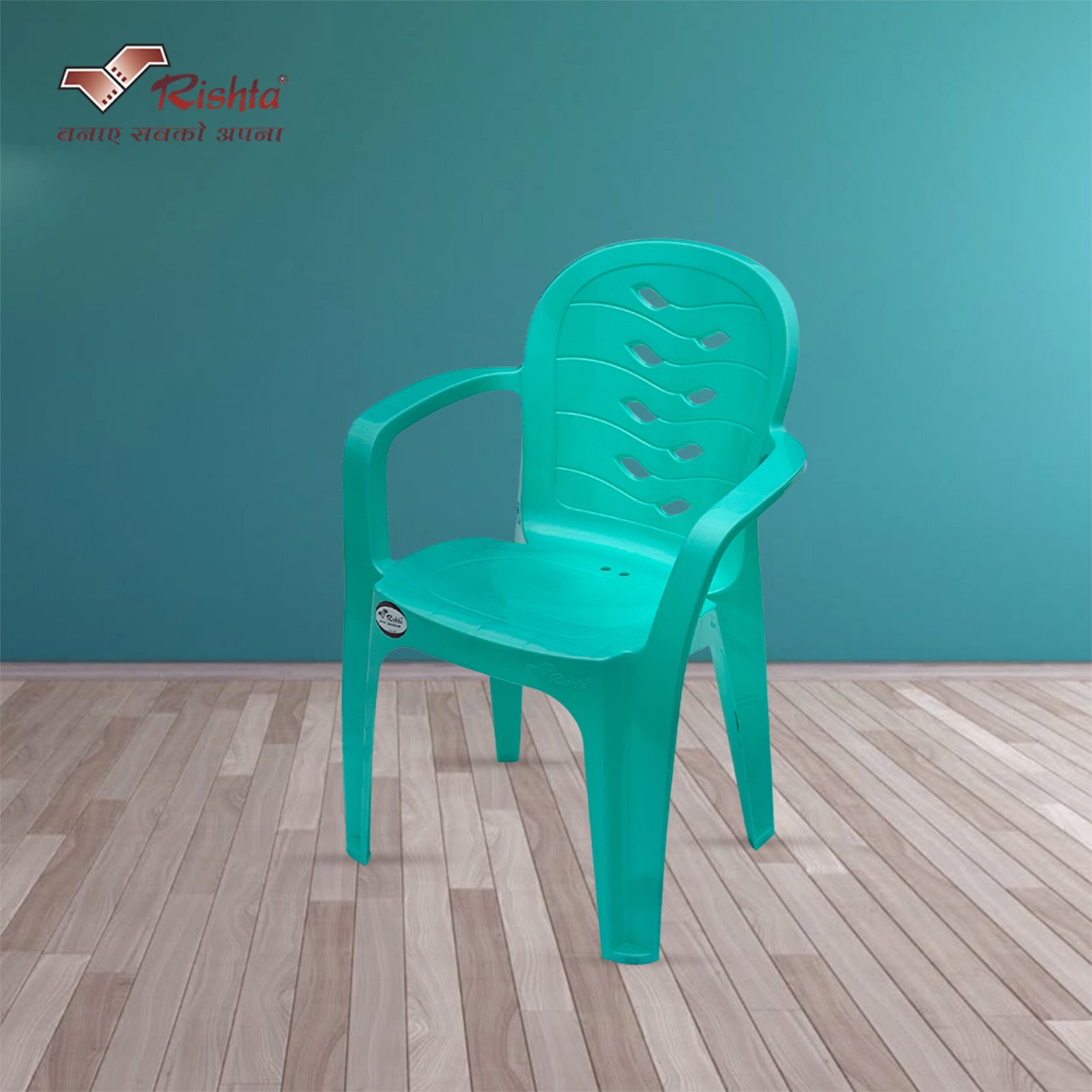 Baby Chair Tiny Trone (Leaf Flow) - Image 4