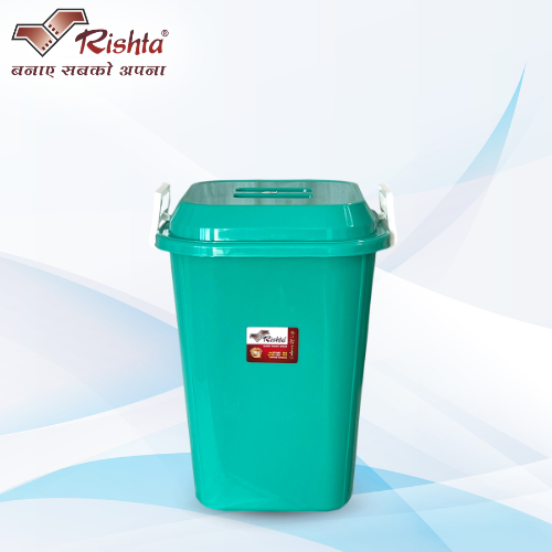Rishta Plastic Swing Dustbin - Image 2