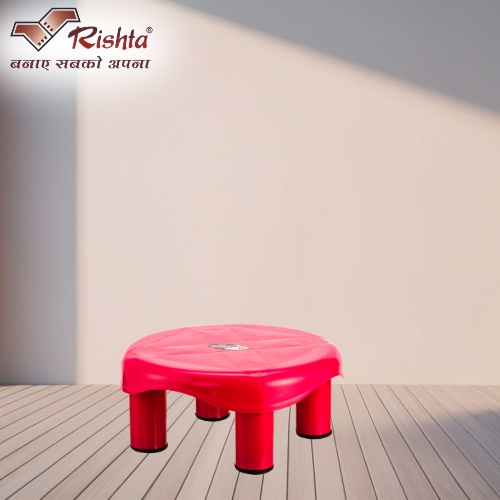 Rishta Plastic Designer Mini Stool - Image 2