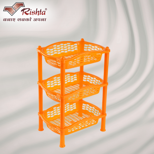 Rishta Plastic Multipurpose Storage Rack - Image 8