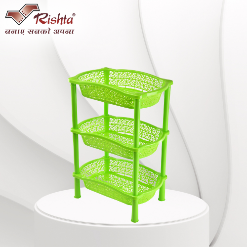 Rishta Plastic Multipurpose Storage Rack - Image 6